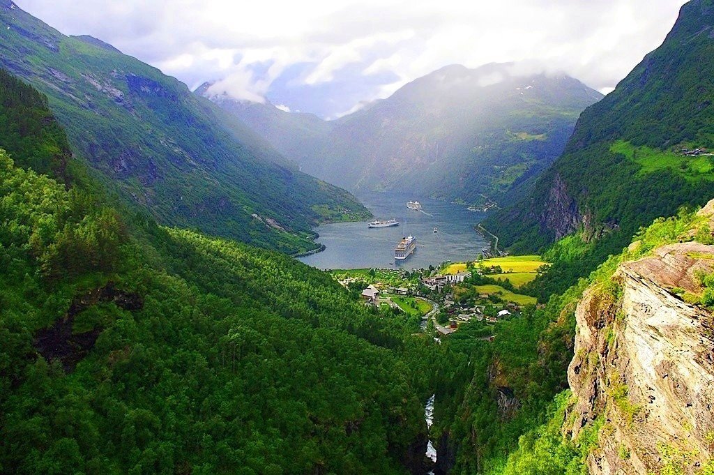 Norway – Geiranger fjord by