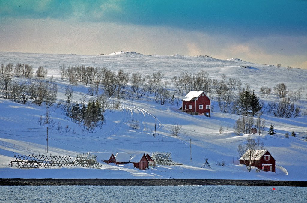 Near Skjervøy, Norway by _