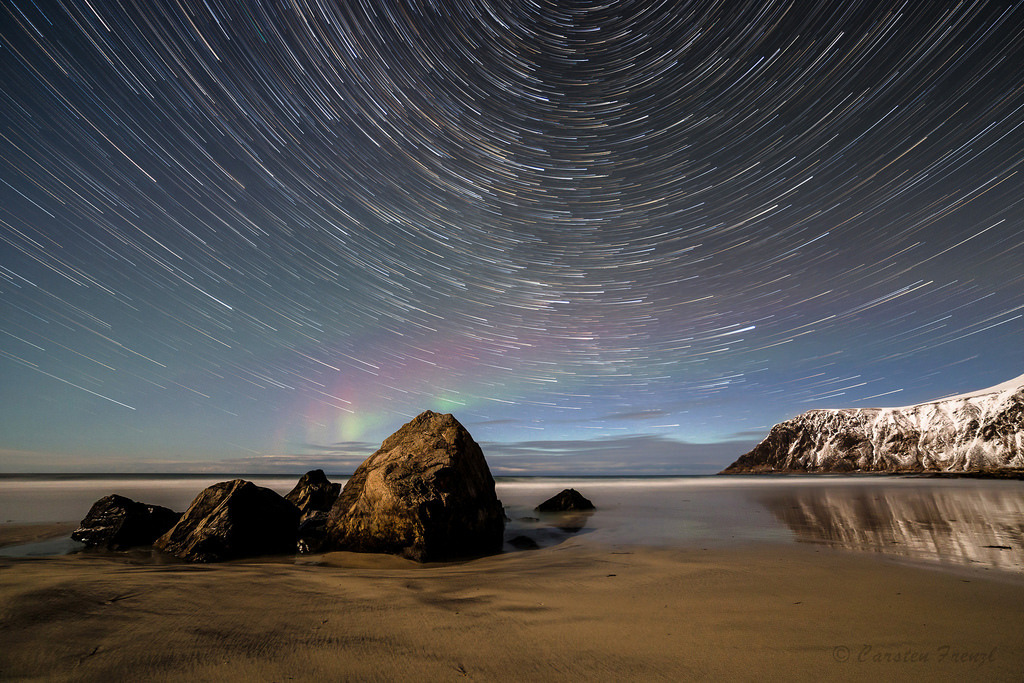 startrail – flackstad norwa