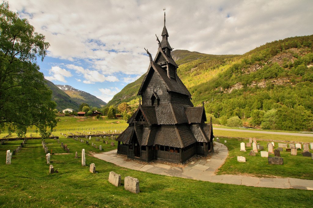 Stavkirke de Borgund, Norwa