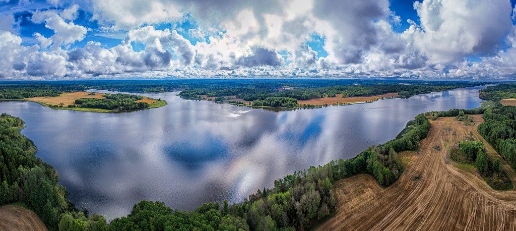 Panorama view of Vanemfjord