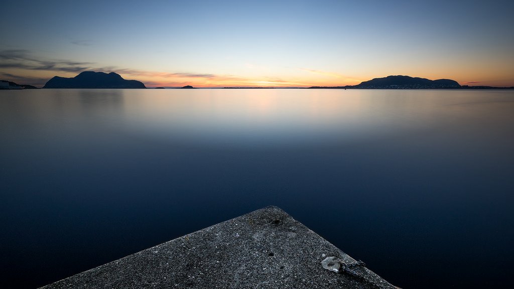 Ålesund at sunset – Norway