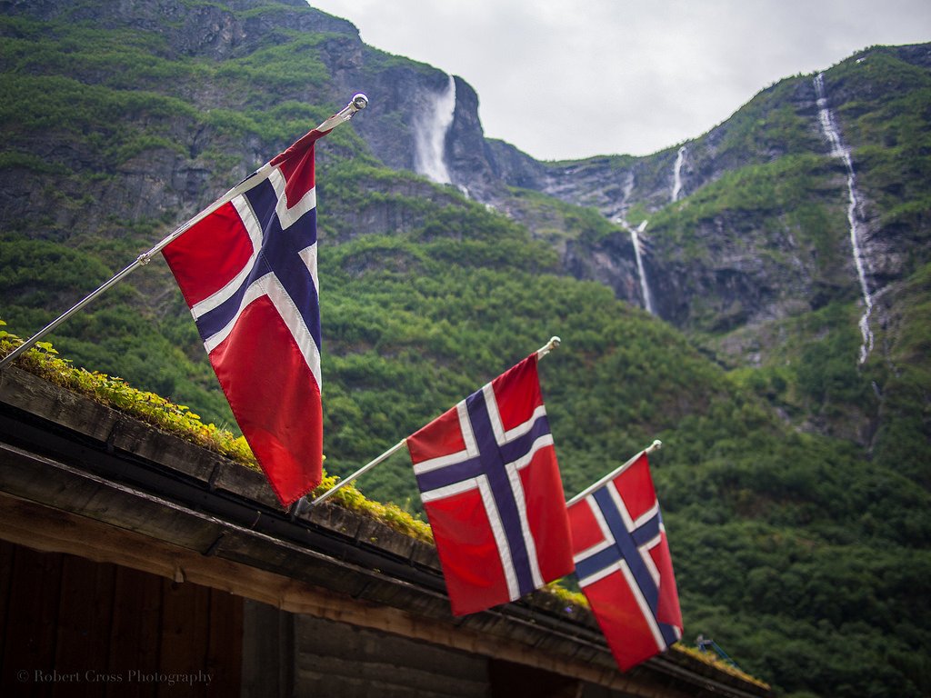 The Flags of Fjord Norway b