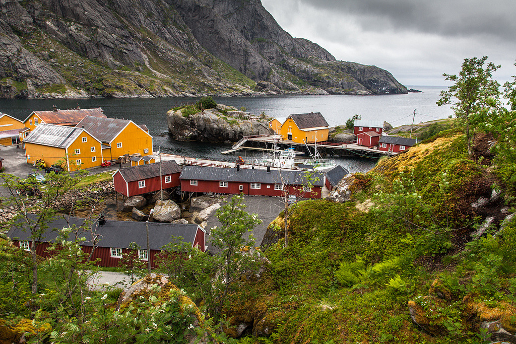Nussfjord, Lofoten, Norway
