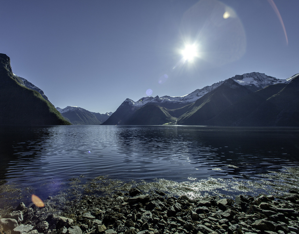 Hjørundfjorden, Norway by