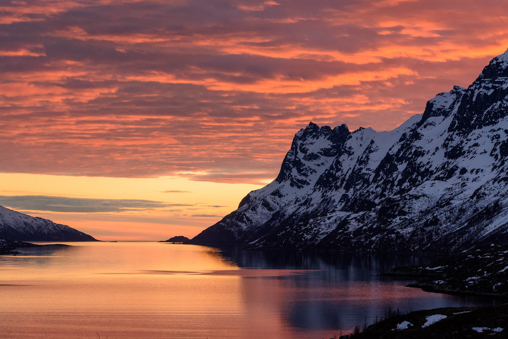 Sunset today by TerjeLM A n