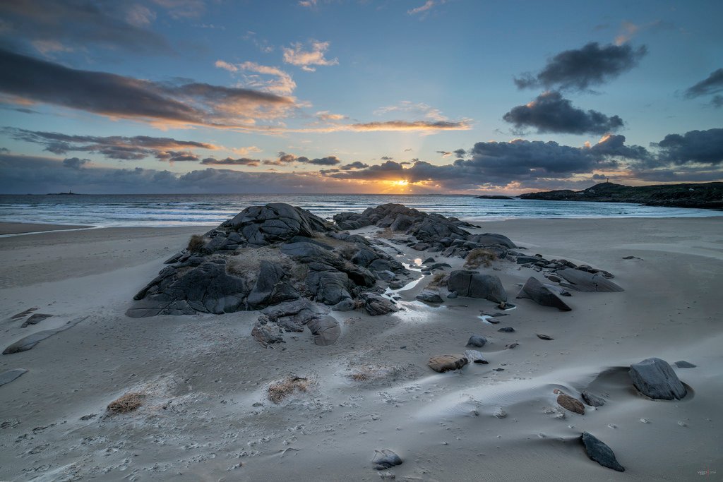 Sunset, Hellestø beach – D