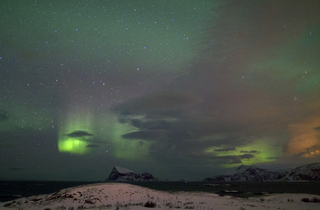 Northern lights, Norway. by