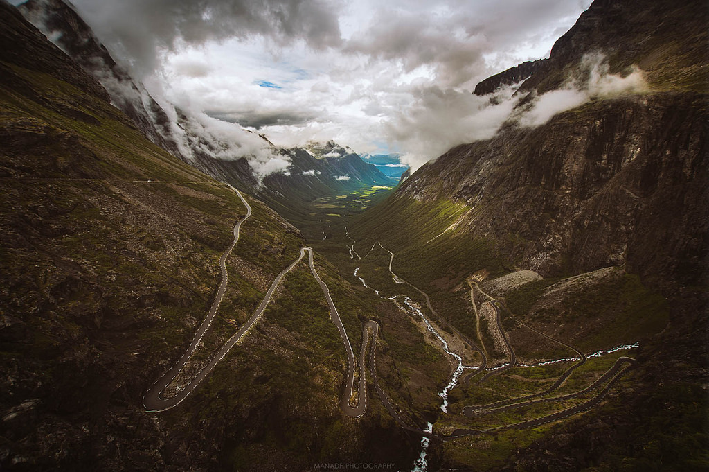Trollstigen, Norway by Mana