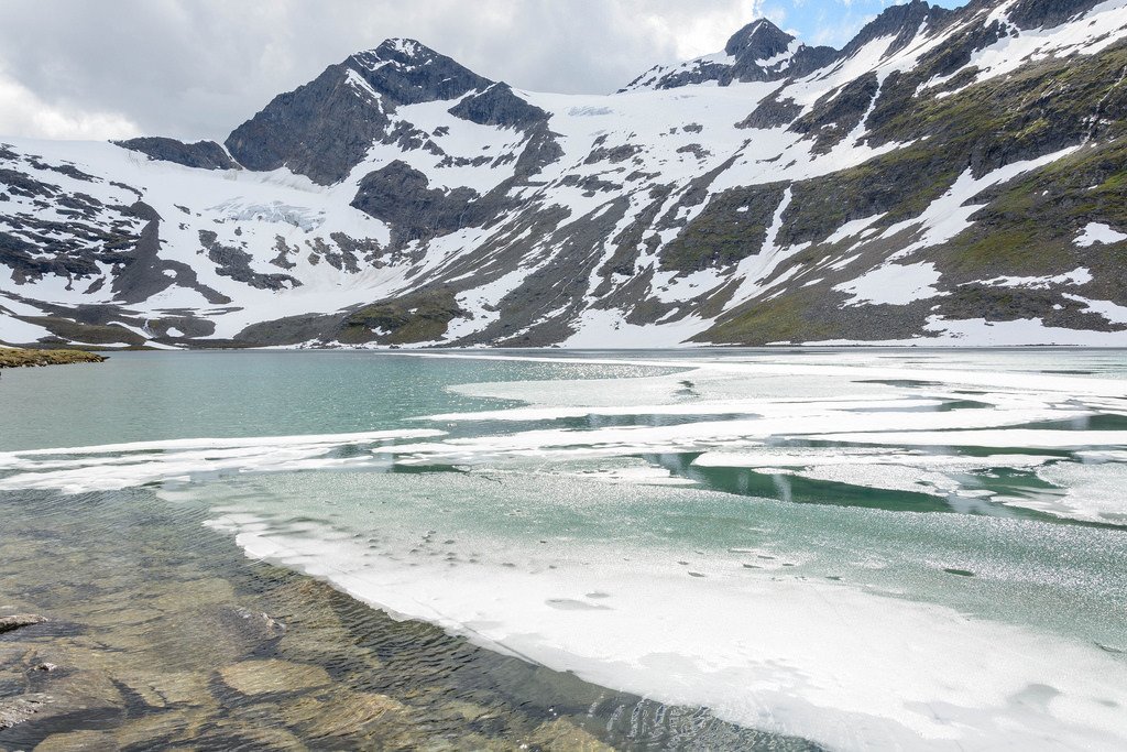 Glacier lake by TerjeLM The