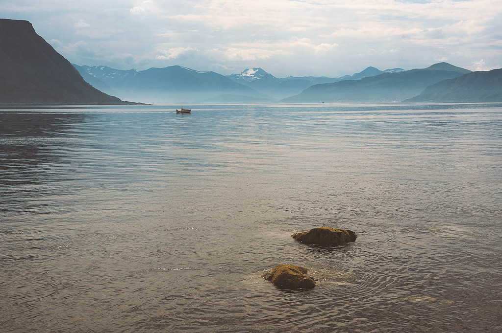 Across the fjord by Manadh