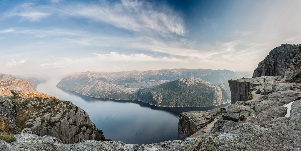 Preikestolen Panorama by Ch