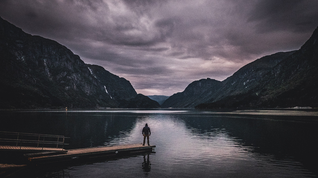Morning by the Fjord by Pat