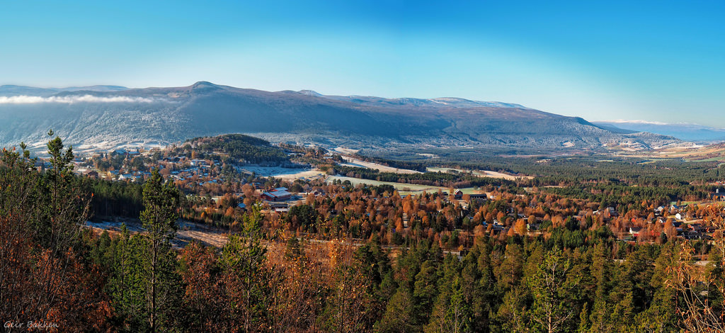 Panoramic view of Dombås b