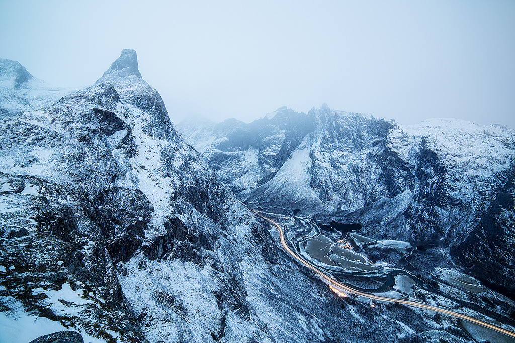 Romsdalshorn and Trollvegge