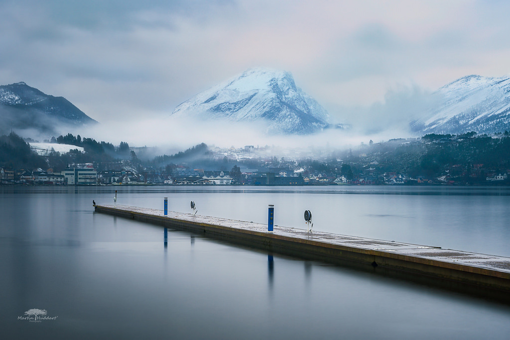 Norwegian fjord by huddart_