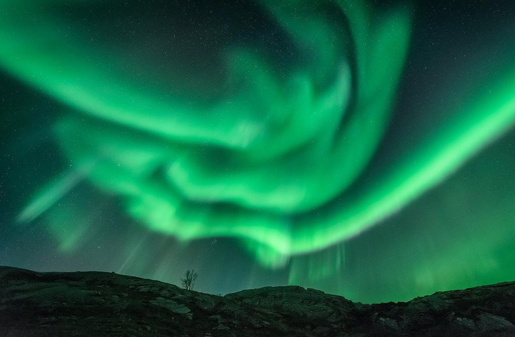 Incredible aurora display o