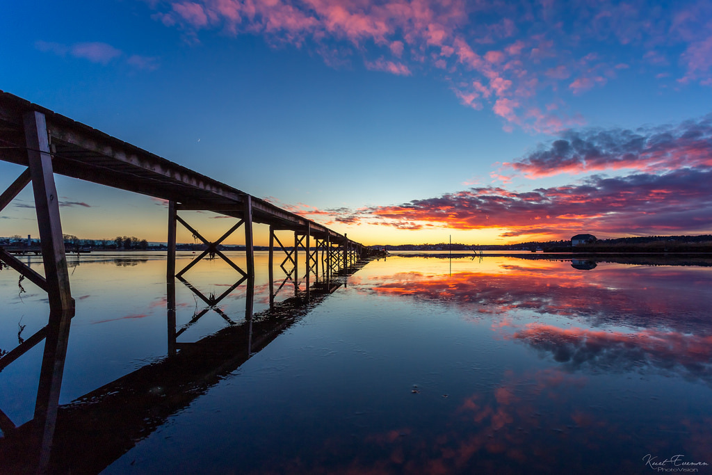 New Year Sunset at Nes by K