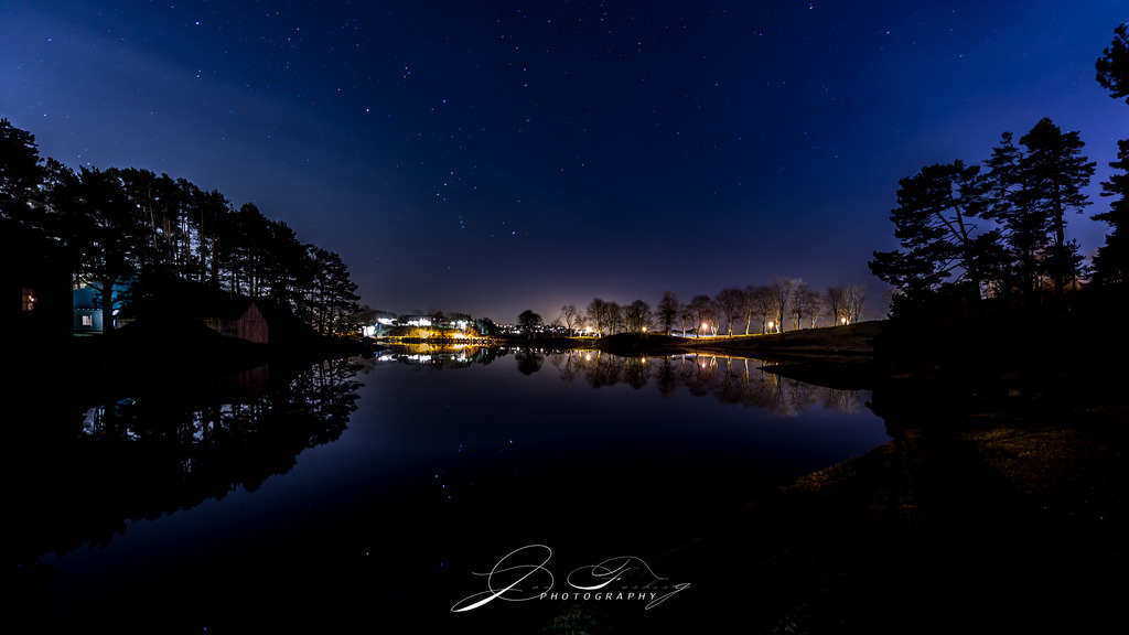 “night with stars&rdq