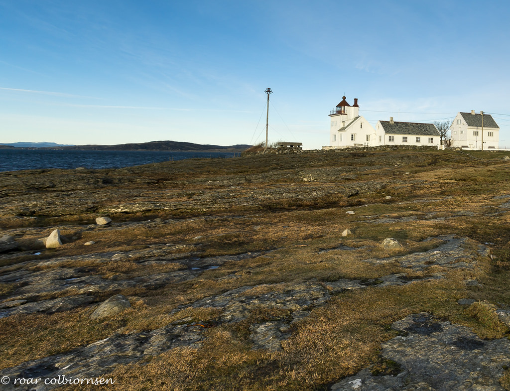 Tungenes Lighthouse in  Feb
