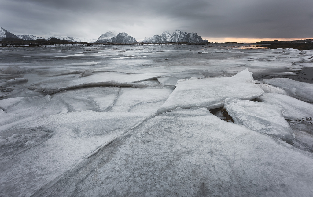 Frozen Fjord by eriknst Ves