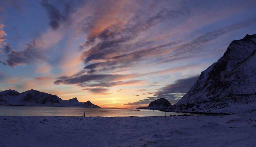 NoFilter Sunset on Haukland