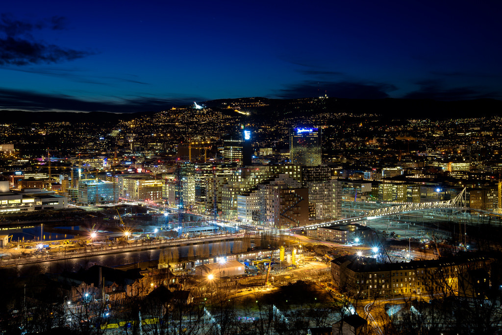 OSLO BY NIGHT by jonarnefos