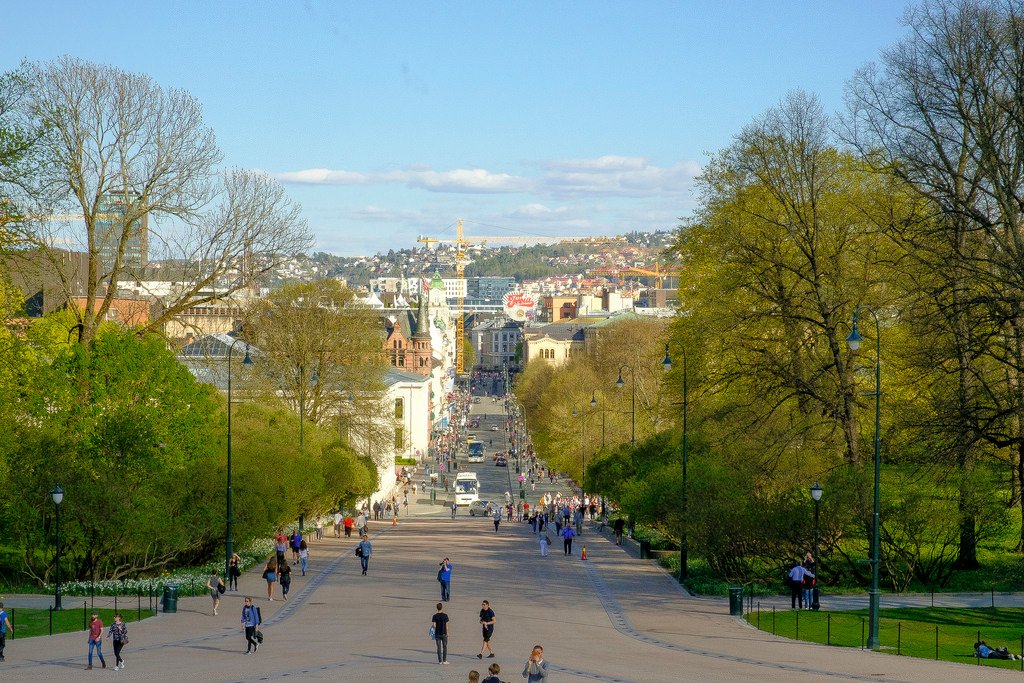 Karl Johans gate by jonarne