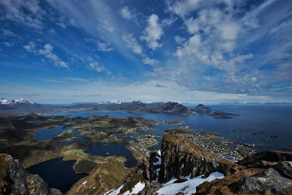 Ballstad in Lofoten Islands