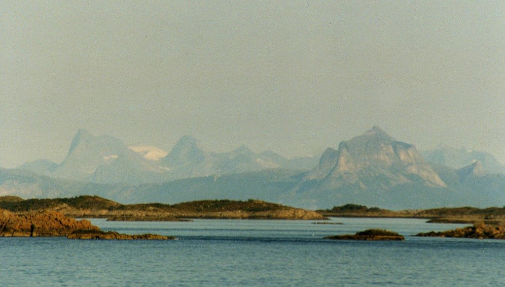 Mountains on the Norwegian