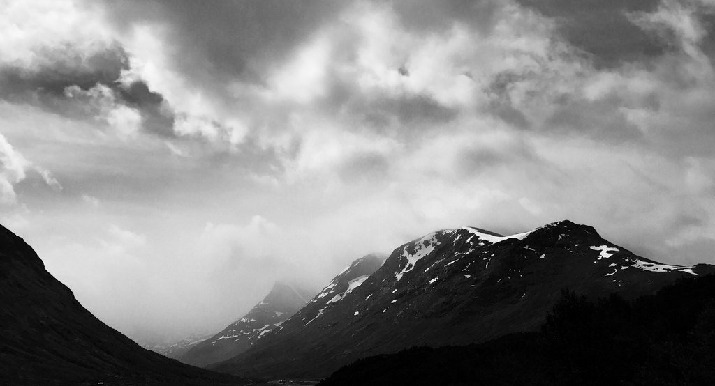 Frozen peak, Sognefjellet,