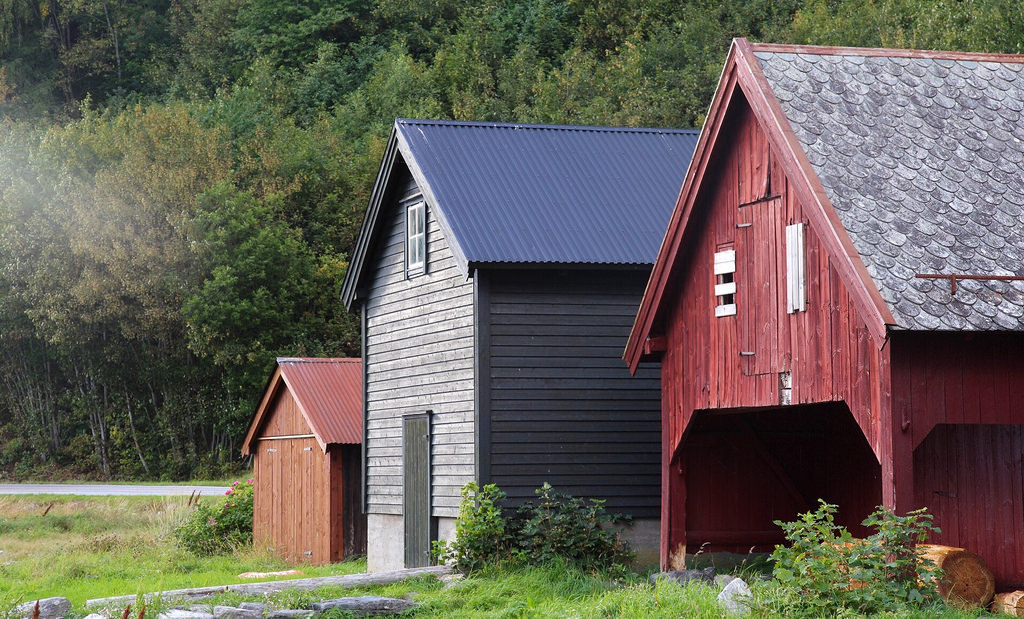 case in legno a Geiranger b