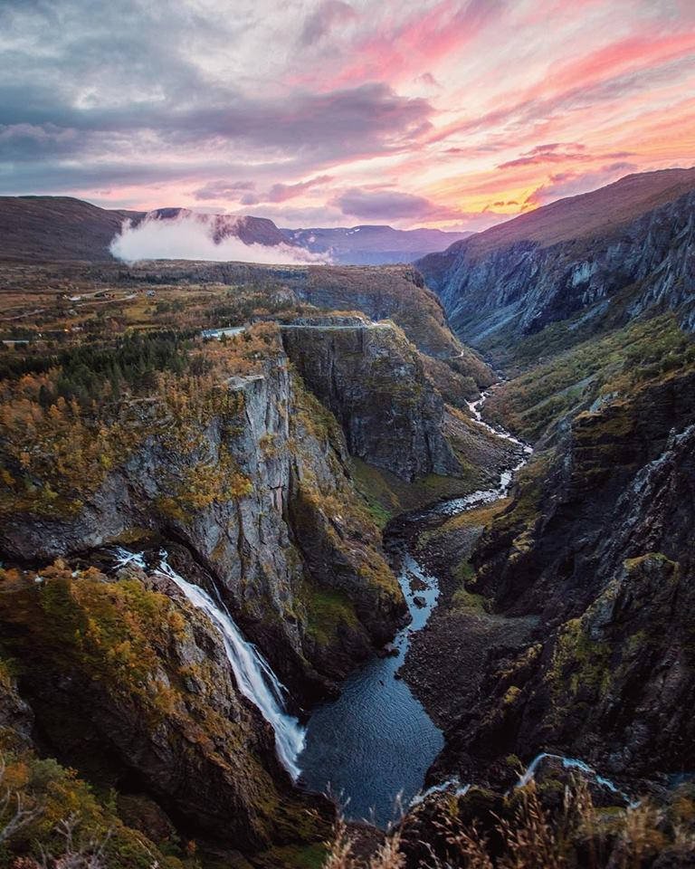 🌍 Vøringfossen, Norway