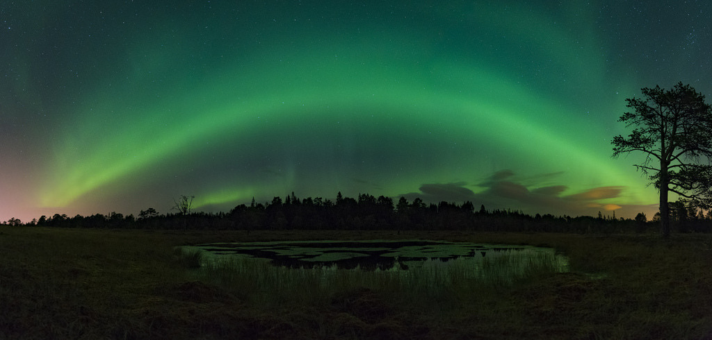 Northernlights Panorama by