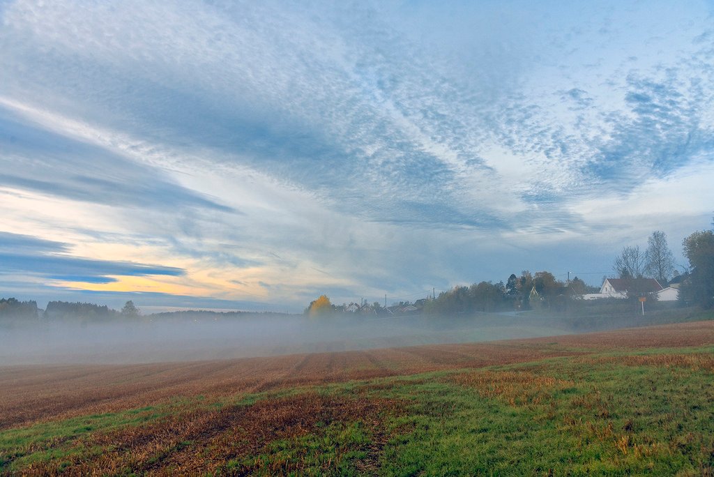 Mist at sunrise, Hølen, No