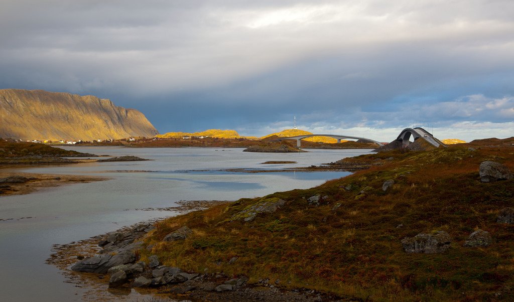 Utsikt mot Fredvang by este