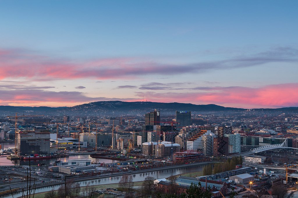 Oslo Autumn Afternoon by Jo