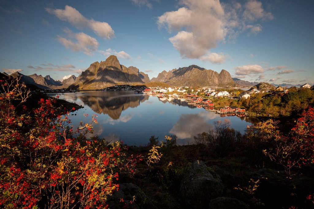 Autumn in Reine, Lofoten Is