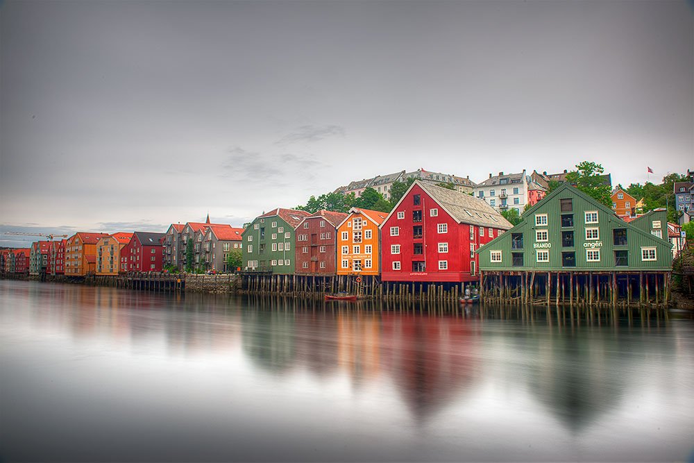 Colorful Trondheim by gerha