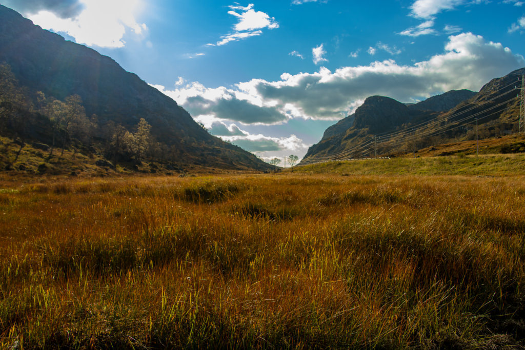 Romarheimsdalen høst by Mo