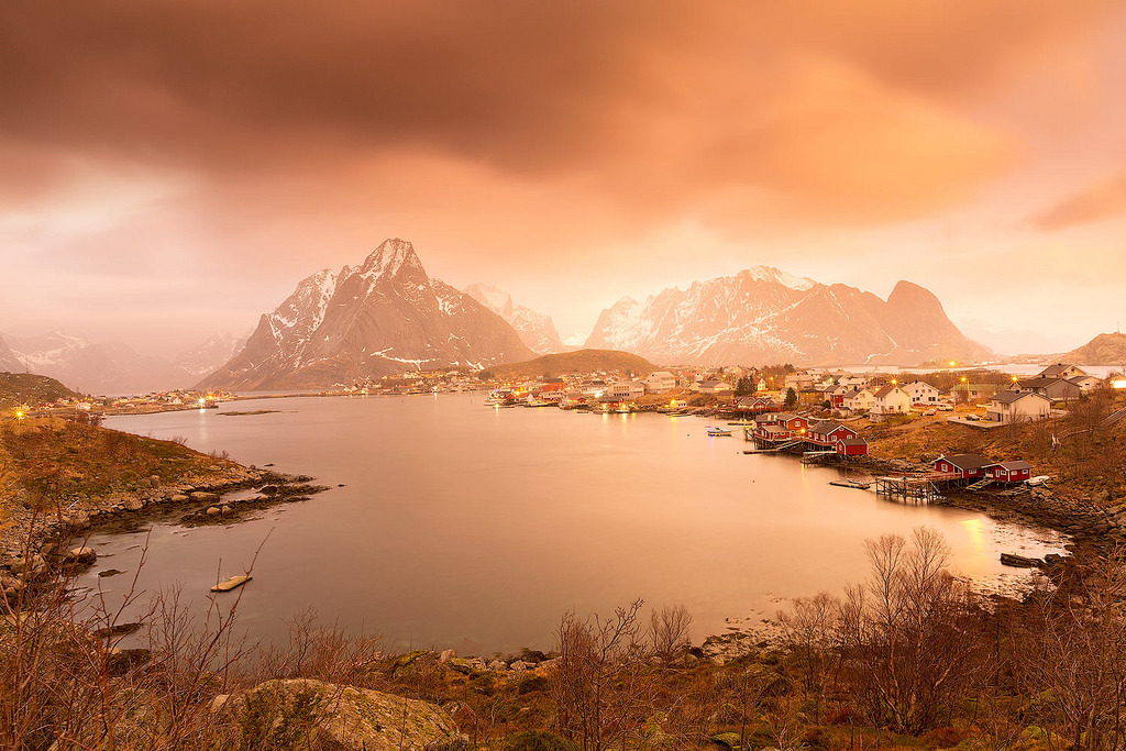 Reine Lofoten islands Norwa