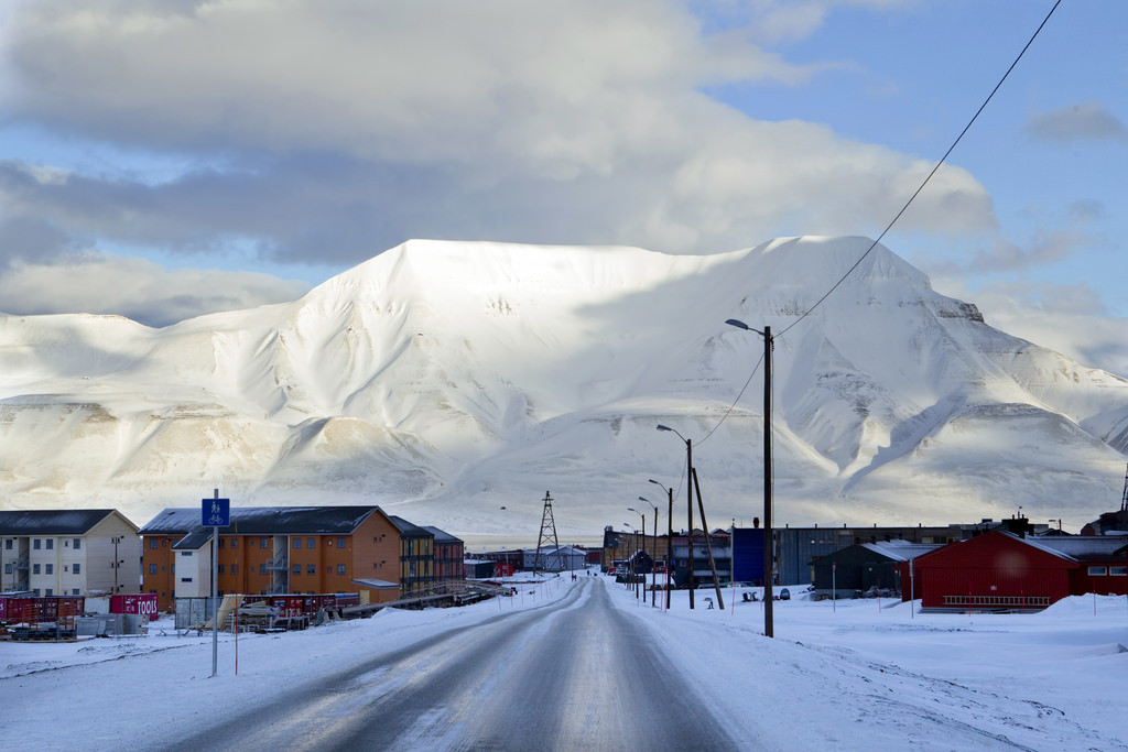 The most northerly town in
