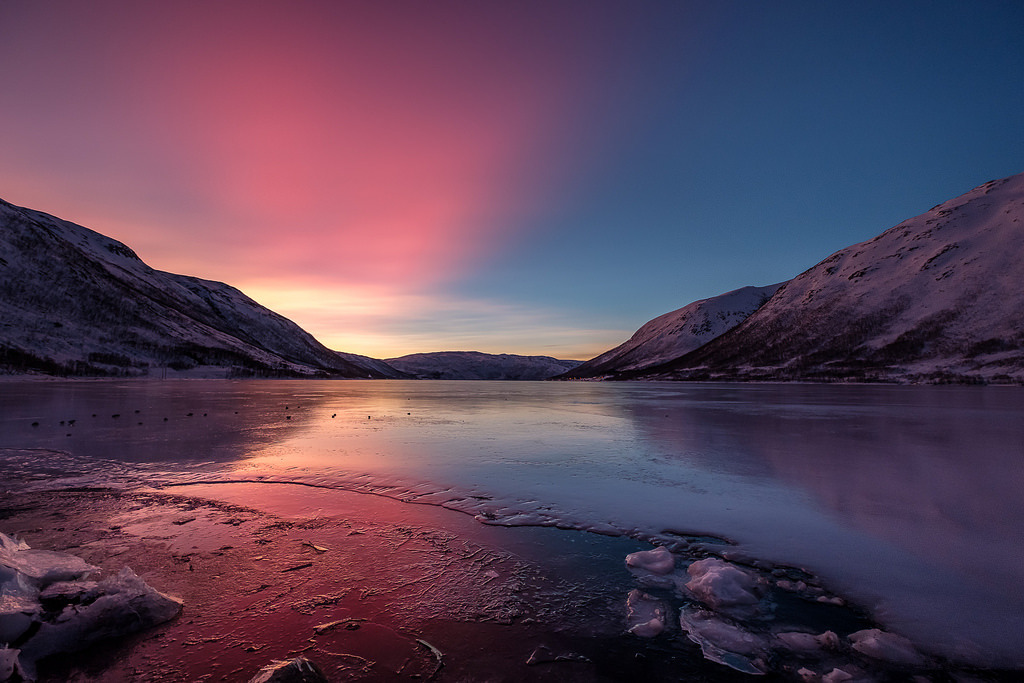 winter light by John A.Hemm
