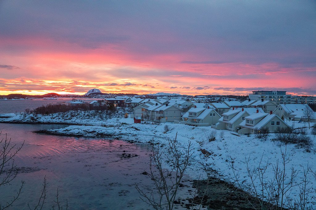 Torghatten by G E Nilsen In