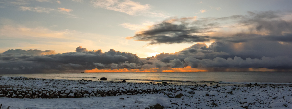 Solnedgang på Jæren by mo