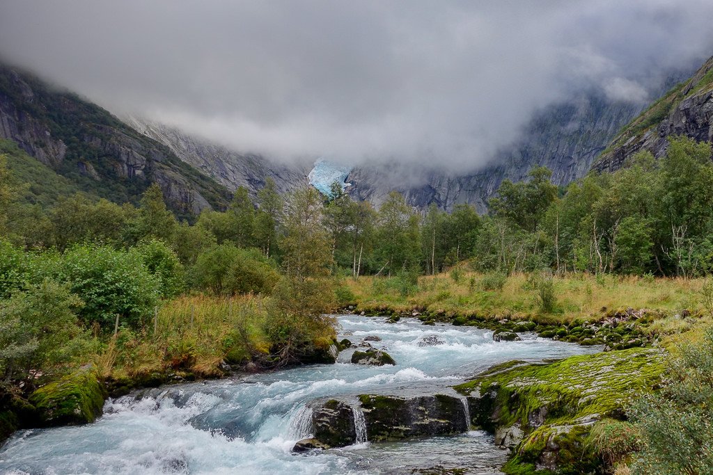 Glacier Stream by I_V_Photo