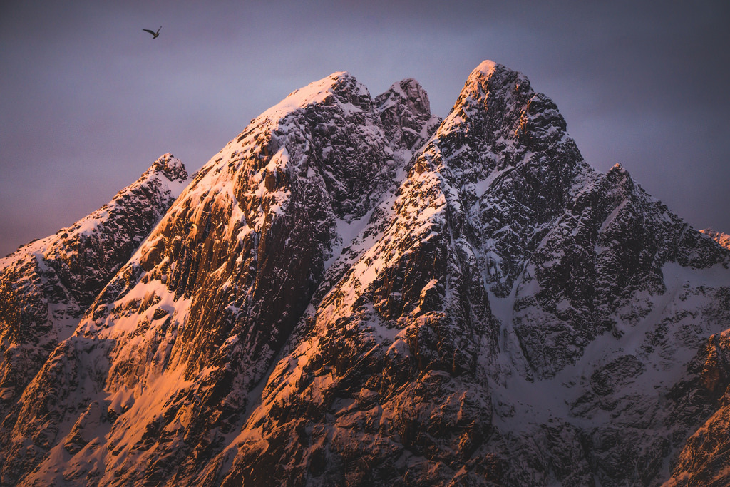 Sunset in Sund – Lofoten Is