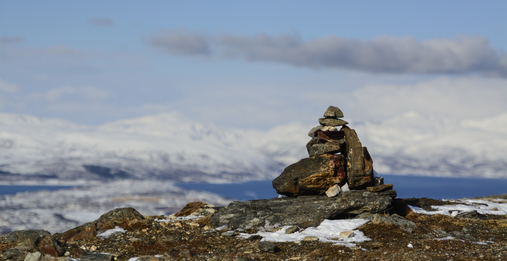 At the top of Tromsö, Norw