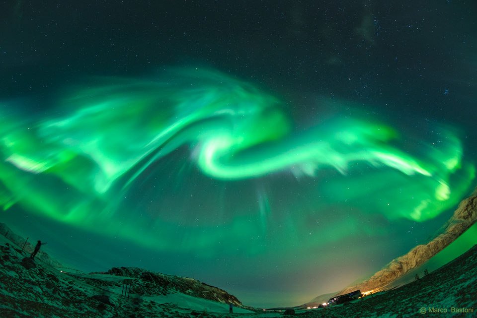 Dragon Aurora over Norway b