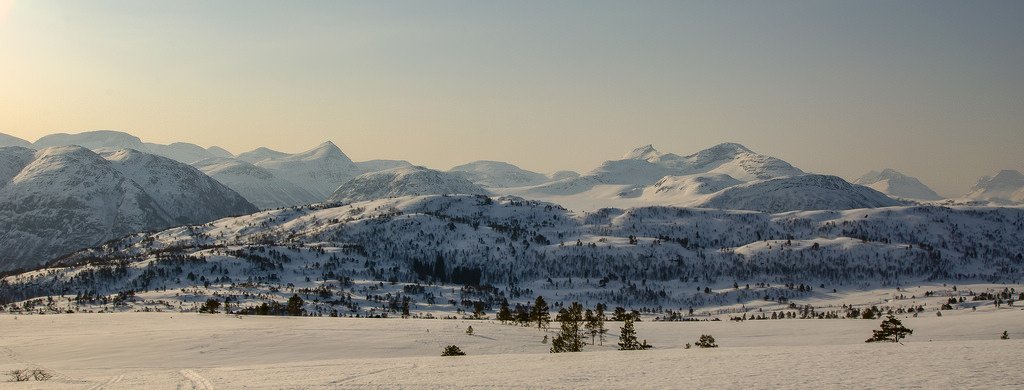 Trollheimen in morning sun